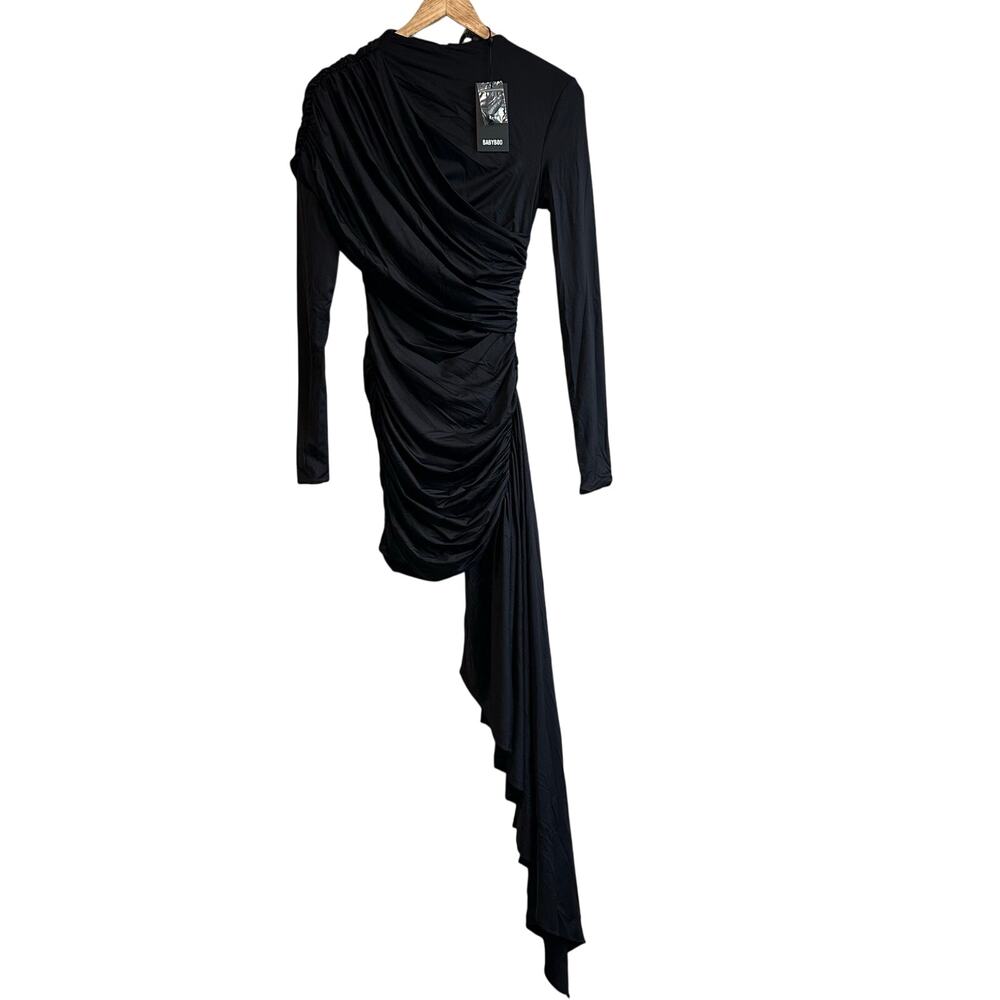Babyboo Jovanna Mini Dress Black S NEW - Picture 8 of 12